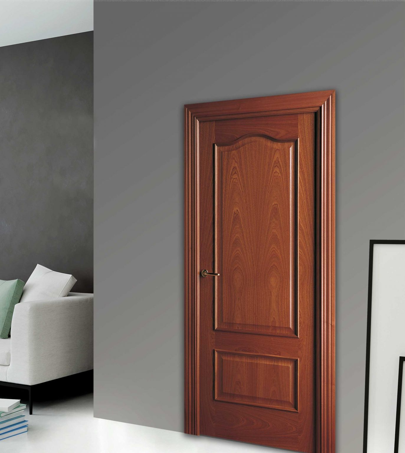 Puerta Barnizada Proma 412
