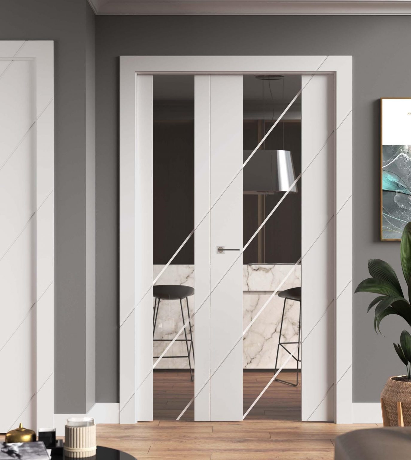 Puerta de paso 894 Doble IV T.
